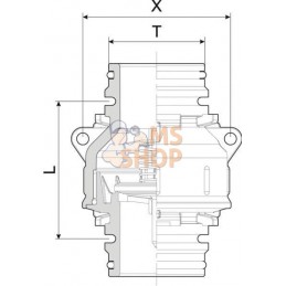 Clapet anti-retour T9 M | ARAG Clapet anti-retour T9 M | ARAGPR#1125357