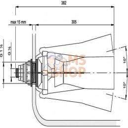 Agitateur hydr. 3 mm inox | ARAG Agitateur hydr. 3 mm inox | ARAGPR#1125361