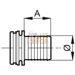 Adaptateur 25 mm | ARAG Adaptateur 25 mm | ARAGPR#1125362