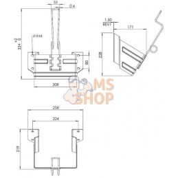 Support de cale de roue Begin® pour E53 / grand | LOKHEN Support de cale de roue Begin® pour E53 / grand | LOKHENPR#1125423