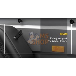 Support de cale de roue Beam®, simple, pour Origamy® 36 | LOKHEN Support de cale de roue Beam®, simple, pour Origamy® 36 | LOKHE