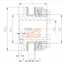 Limiteur de couple Ruflex 1 - 1TF | KTR Limiteur de couple Ruflex 1 - 1TF | KTRPR#1125462