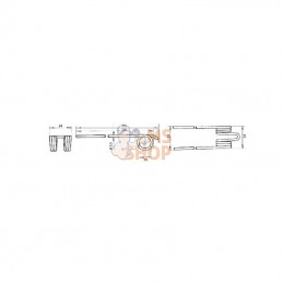 458053N; KRAMP; Dent de ramassage Schuitemaker; pièce detachée