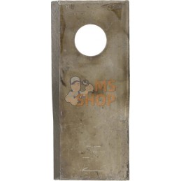 Lame tondeuse D 110x48x4mm alésage Ø19mm | JF Lame tondeuse D 110x48x4mm alésage Ø19mm | JFPR#1125947