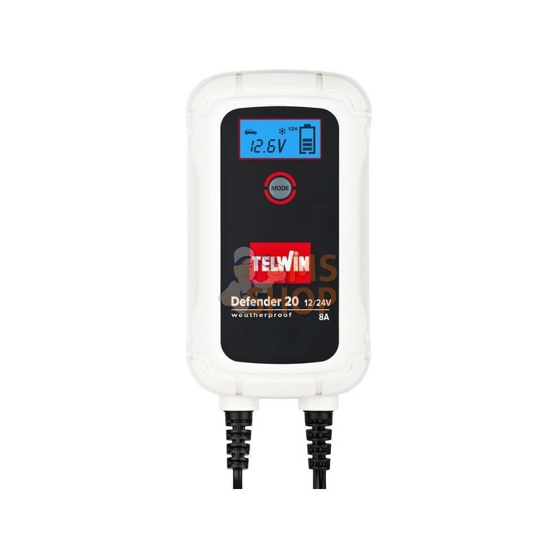 Chargeur de batterie DEFENDER 20 | TELWIN Chargeur de batterie DEFENDER 20 | TELWINPR#1126004