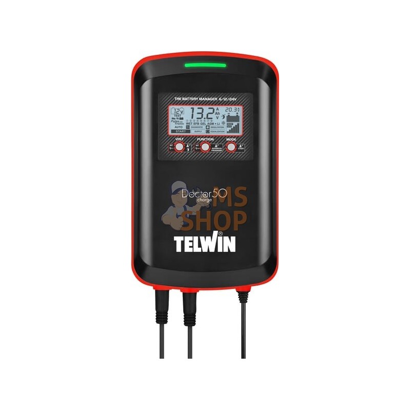 Chargeur de batterie DOCTOR CHARGE 50 | TELWIN Chargeur de batterie DOCTOR CHARGE 50 | TELWINPR#1126006