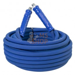 Tuyau haute pression 3/8" 15m 400 bar 155°C Embouts mâles 3/8", bleu | KRAMP Tuyau haute pression 3/8" 15m 400 bar 155°C Embouts