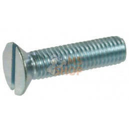 Vis à métaux tête fraisée fendue M10x40 galv. | KRAMP Vis à métaux tête fraisée fendue M10x40 galv. | KRAMPPR#733172