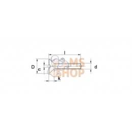 Vis à métaux tête fraisée fendue M10x20 inox A2 | KRAMP Vis à métaux tête fraisée fendue M10x20 inox A2 | KRAMPPR#735960