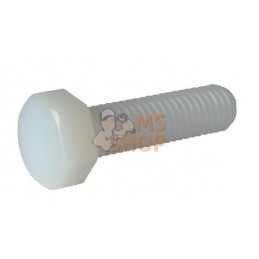 Boulon hexagonal entièrement fileté Ertalon M8x60 | KRAMP Boulon hexagonal entièrement fileté Ertalon M8x60 | KRAMPPR#736325
