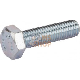 Boulon hexagonal entièrement fileté M8x30 8.8 zing | KRAMP Boulon hexagonal entièrement fileté M8x30 8.8 zing | KRAMPPR#509580