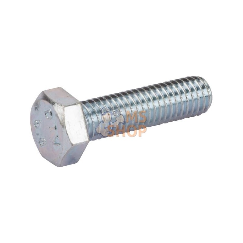 Boulon hexagonal entièrement fileté M8x30 8.8 zing | KRAMP Boulon hexagonal entièrement fileté M8x30 8.8 zing | KRAMPPR#509580