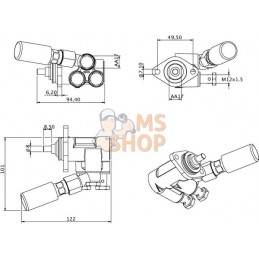 Pompe d'alimentation en carburant | KRAMP Pompe d'alimentation en carburant | KRAMPPR#650416