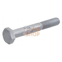 Boulon hexagonal partiellement fileté 8.8 galv. chaud M8x40 | KRAMP Boulon hexagonal partiellement fileté 8.8 galv. chaud M8x40 