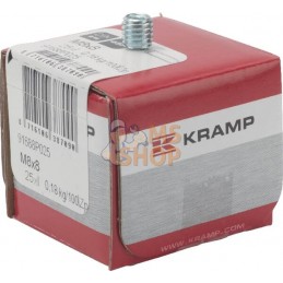 Vis sans tête six pans creux bout cuvette M8x8 45H zinqué | KRAMP Vis sans tête six pans creux bout cuvette M8x8 45H zinqué | KR