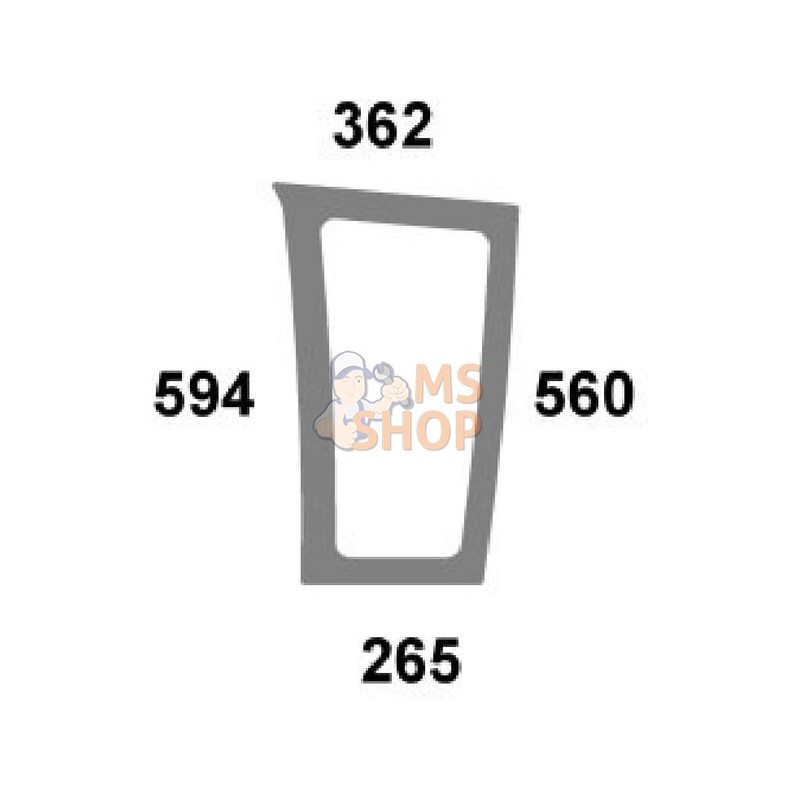 Pare-brise inf. | KRAMP Pare-brise inf. | KRAMPPR#506711