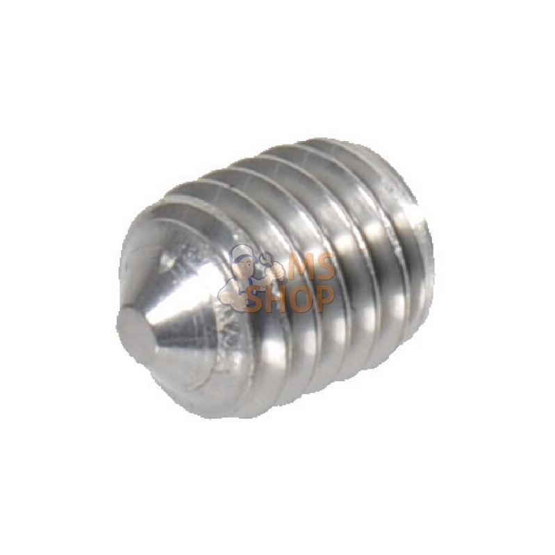 Vis sans tête six pans creux bout pointeau M8x10 inox A4 | KRAMP Vis sans tête six pans creux bout pointeau M8x10 inox A4 | KRAM Vis sans tête six pans creux bout pointeau M8x10 inox A4 | KRAMP Vis sans tête six pans creux bout pointeau M8x10 inox A4 | KRAM