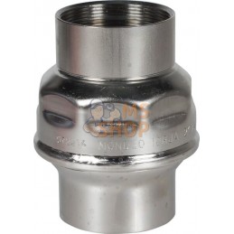 Clapet anti-retour 2 1/2" inox | UNBRANDED Clapet anti-retour 2 1/2" inox | UNBRANDEDPR#484813