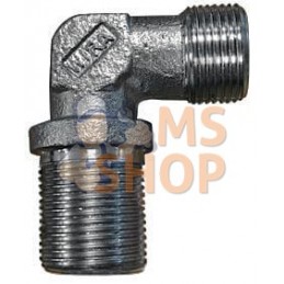 Raccord coudé M22X1,5 plat | UNBRANDED Raccord coudé M22X1,5 plat | UNBRANDEDPR#652733