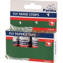 Bandes papier tue-mouches 4 pcs | FARMA Bandes papier tue-mouches 4 pcs | FARMAPR#777880