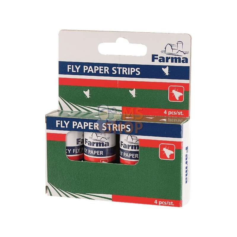 Bandes papier tue-mouches 4 pcs | FARMA Bandes papier tue-mouches 4 pcs | FARMAPR#777880