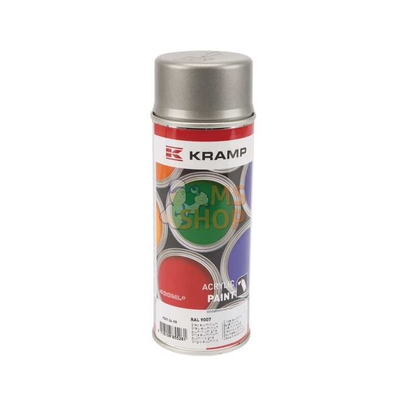 RAL 9007 aluminium gris 400ml | KRAMP RAL 9007 aluminium gris 400ml | KRAMPPR#730957