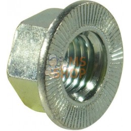 Écrou bride M8x1.25 acier zingué Classe 10 Kramp | KRAMP Écrou bride M8x1.25 acier zingué Classe 10 Kramp | KRAMPPR#736619