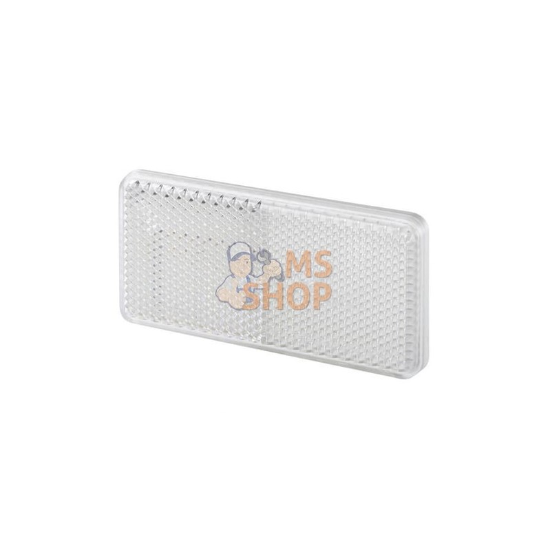 Catadioptre rectangle blanc 94x44mm autocollant | HELLA Catadioptre rectangle blanc 94x44mm autocollant | HELLAPR#522942 Catadioptre rectangle blanc 94x44mm autocollant | HELLA Catadioptre rectangle blanc 94x44mm autocollant | HELLAPR#522942
