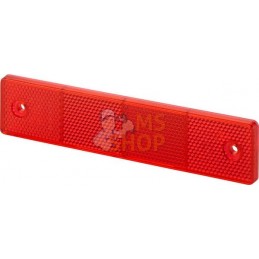 Catadioptre rectangle rouge 180x40mm à visser | HELLA Catadioptre rectangle rouge 180x40mm à visser | HELLAPR#522910