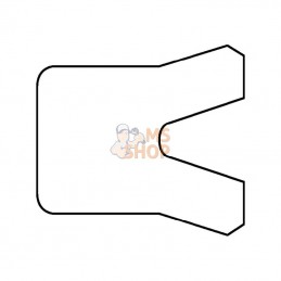 SA81558UN; KRAMP; Joint tige 8x15x5,8UN L1=6; pièce detachée