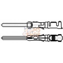 Goupille de contact 0,5-1,5 mm² CI 2 | HELLA Goupille de contact 0,5-1,5 mm² CI 2 | HELLAPR#523037