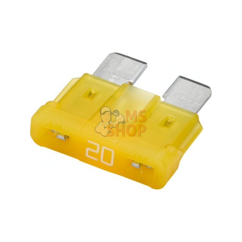 Fusible lame standard 32V 20A longueur 18,6mm jaune pack 50x Hella | HELLA Fusible lame standard 32V 20A longueur 18,6mm jaune p Fusible lame standard 32V 20A longueur 18,6mm jaune pack 50x Hella | HELLA Fusible lame standard 32V 20A longueur 18,6mm jaune p