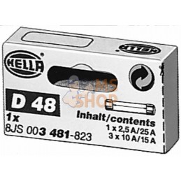 Assortiment de fusibles Hella | HELLA Assortiment de fusibles Hella | HELLAPR#710350