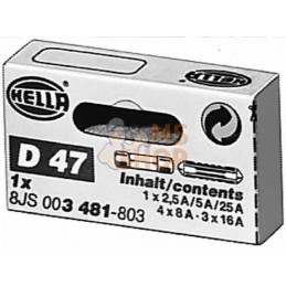 Assortiment de fusibles Hella | HELLA Assortiment de fusibles Hella | HELLAPR#710338