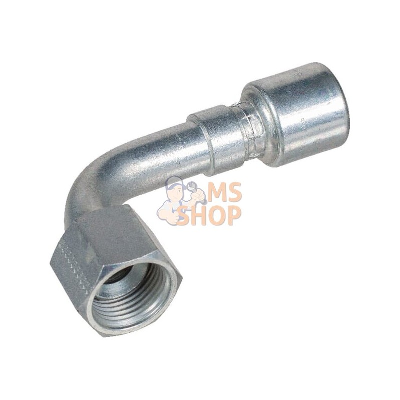 Racc. à sertir DN13-1"1/16 JIC 90° | GATES Racc. à sertir DN13-1"1/16 JIC 90° | GATESPR#779777