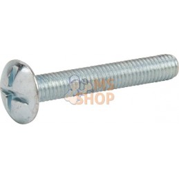 Vis tête bombée collet carré large fendue M8x50 | KRAMP Vis tête bombée collet carré large fendue M8x50 | KRAMPPR#732886
