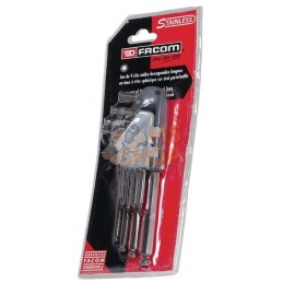 Jeu de 9 clés Allen en inox | FACOM Jeu de 9 clés Allen en inox | FACOMPR#537458