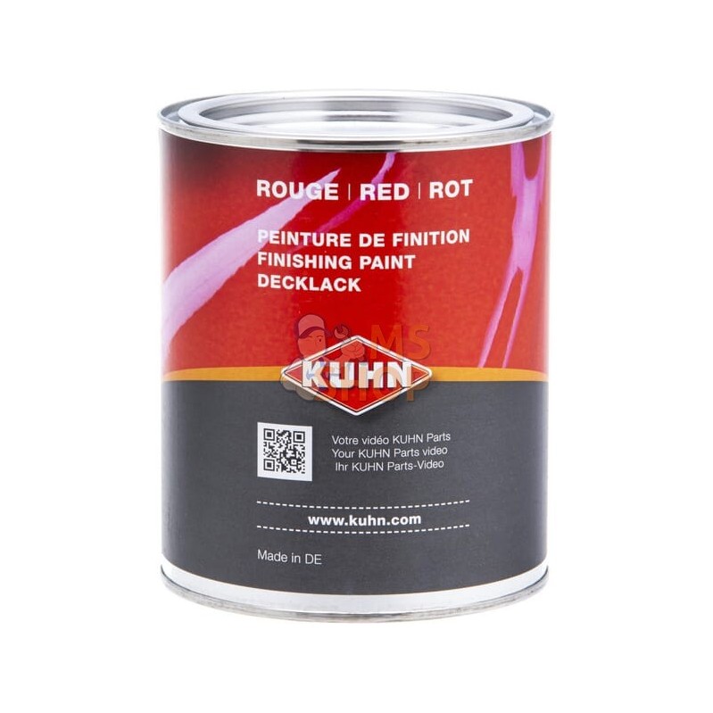 Peinture, rouge, 1 l | KUHN Peinture, rouge, 1 l | KUHNPR#551158 Peinture, rouge, 1 l | KUHN Peinture, rouge, 1 l | KUHNPR#551158