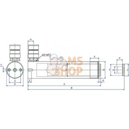 Vérin NSSS 104 | BETEX Vérin NSSS 104 | BETEXPR#884141