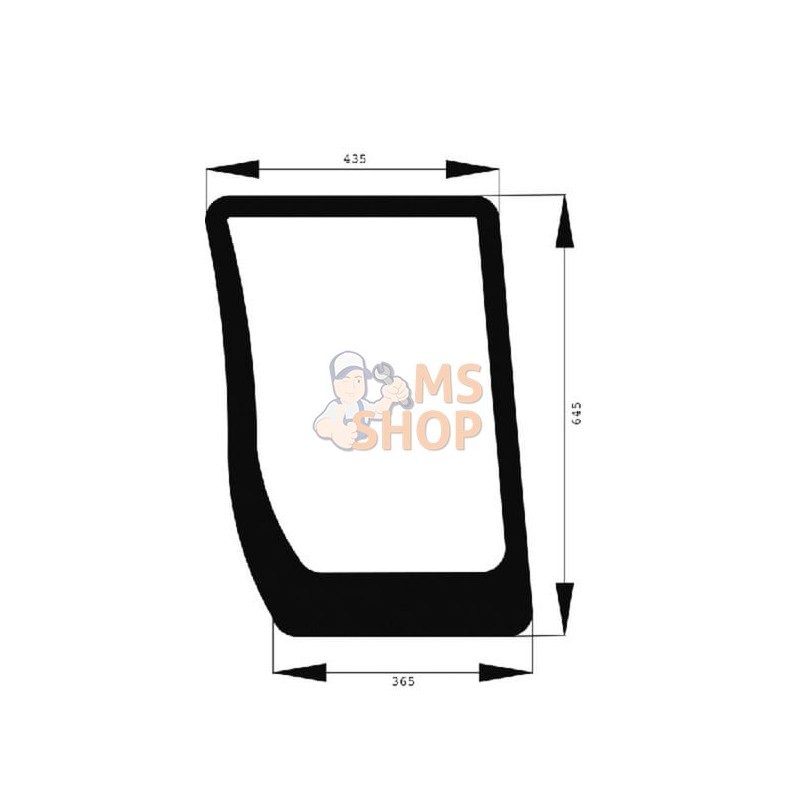 Pare-brise avant inf. | KRAMP Pare-brise avant inf. | KRAMPPR#506550