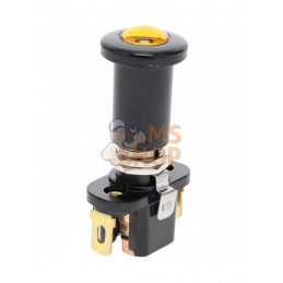 Interrupteur à tirette, LED, orange, marche/arrêt | UNBRANDED Interrupteur à tirette, LED, orange, marche/arrêt | UNBRANDEDPR#81