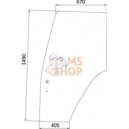 Glace de portière | KRAMP Glace de portière | KRAMPPR#464001