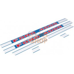 Jeu d'autocollants FORD 4000 | GOPART Jeu d'autocollants FORD 4000 | GOPARTPR#714099