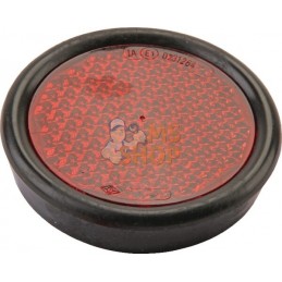 Catadioptre rond rouge Ø75/92mm à visser | GEKA Catadioptre rond rouge Ø75/92mm à visser | GEKAPR#923633