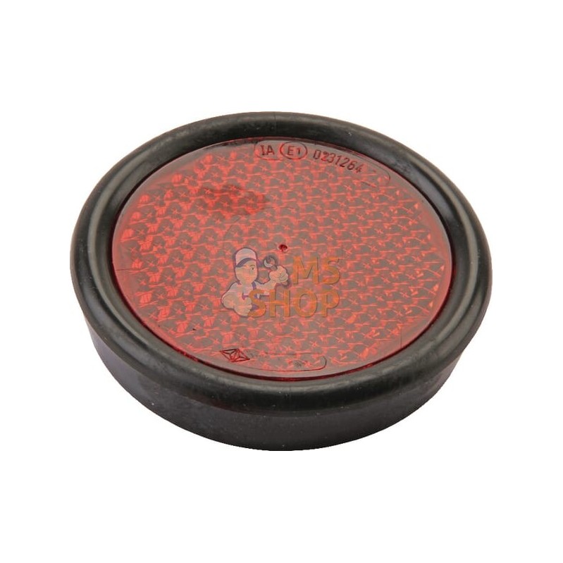 Catadioptre rond rouge Ø75/92mm à visser | GEKA Catadioptre rond rouge Ø75/92mm à visser | GEKAPR#923633