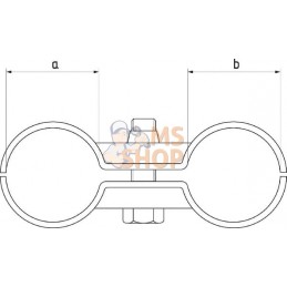 Collier double 1" x 1" | FARMA Collier double 1" x 1" | FARMAPR#856181