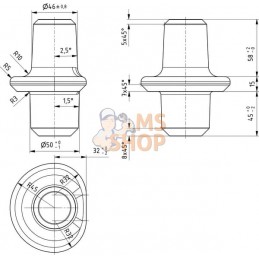 Pivot Piton-Fix | WALTERSCHEID Pivot Piton-Fix | WALTERSCHEIDPR#883090