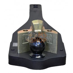 Plaque de support Attelage à boule 80 mm | WALTERSCHEID Plaque de support Attelage à boule 80 mm | WALTERSCHEIDPR#883089