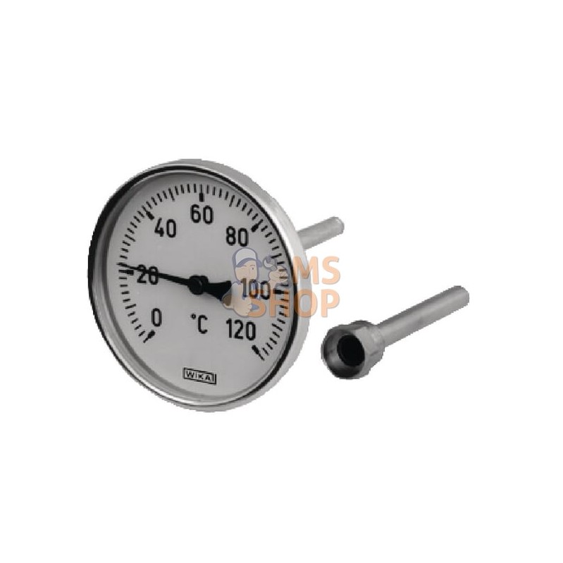 Thermomètre D80 0-120°C arrièr | UNBRANDED Thermomètre D80 0-120°C arrièr | UNBRANDEDPR#772958