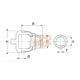 Arbre cardan grd angle 80° T2 | BONDIOLI&PAVESI Arbre cardan grd angle 80° T2 | BONDIOLI&PAVESIPR#584210